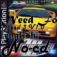 Box art for Need
For Speed 3 V1.0 [english] No-cd
