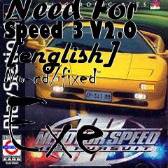 Box art for Need
For Speed 3 V2.0 [english] No-cd/fixed Exe