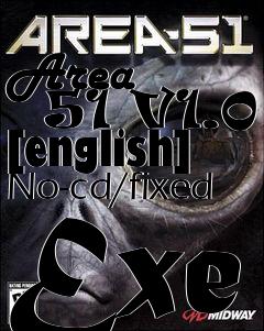 Box art for Area
      51 V1.0 [english] No-cd/fixed Exe