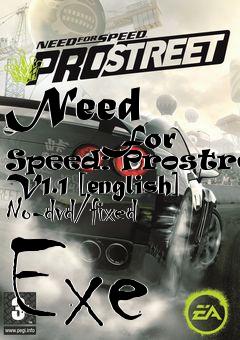 Box art for Need
            For Speed: Prostreet V1.1 [english] No-dvd/fixed Exe