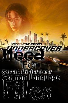 Box art for Need
            For Speed: Undercover German Language Files
