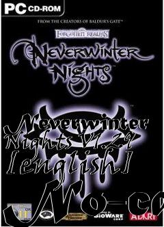Box art for Neverwinter
Nights V1.29 [english] No-cd