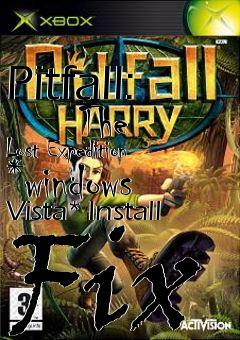Box art for Pitfall:
      The Lost Expedition *windows Vista* Install Fix