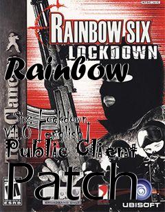 Box art for Rainbow
            Six: Lockdown V1.0 [english] Public Client Patch