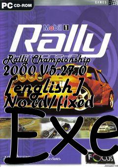 Box art for Rally Championship 2000
V5.27.0 [english] No-cd/fixed Exe