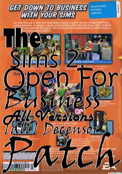 Box art for The
      Sims 2: Open For Business All Versions [all] Decensor Patch