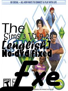 Box art for The
      Sims 3 V1.9.22 [english] No-dvd/fixed Exe