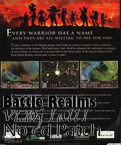 Box art for Battle
Realms V1.10j [all] No-cd Patch