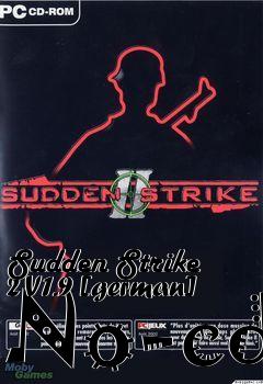 Box art for Sudden
Strike 2 V1.9 [german] No-cd