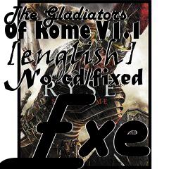 Box art for The
Gladiators Of Rome V1.1 [english] No-cd/fixed Exe