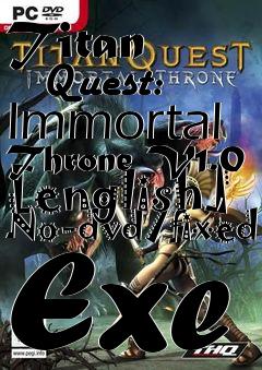 Box art for Titan
      Quest: Immortal Throne V1.0 [english] No-dvd/fixed Exe