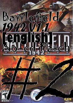 Box art for Battlefield
1942 V1.1 [english] No-cd Patch #2