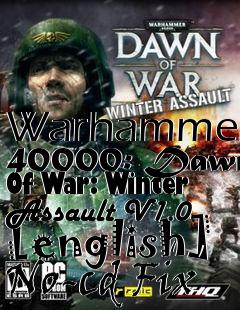 Box art for Warhammer
40000: Dawn Of War: Winter Assault V1.0 [english] No-cd Fix