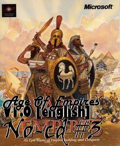 Box art for Age Of Empires V1.0 [english]
No-cd #3
