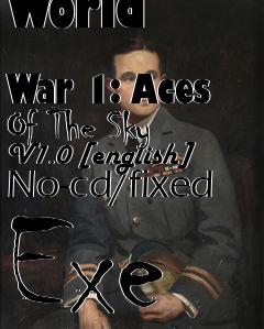 Box art for World
            War 1: Aces Of The Sky V1.0 [english] No-cd/fixed Exe