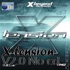 Box art for X-tension
V2.0 No-cd