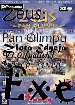 Box art for Zeus:
            Pan Olimpu Zlota Edycja V1.0 [polish] No-cd/fixed Exe