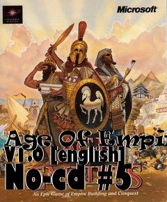 Box art for Age Of Empires V1.0 [english]
No-cd #5