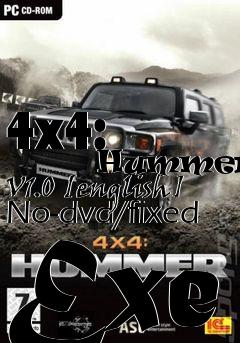 Box art for 4x4:
            Hummer V1.0 [english] No-dvd/fixed Exe