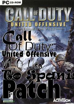 Box art for Call
      Of Duty: United Offensive V1.0 Usa To Spanish Patch