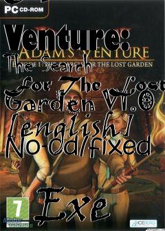 Box art for Adams
            Venture: The Search For The Lost Garden V1.0 [english] No-cd/fixed
            Exe
