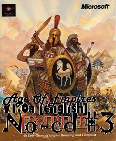 Box art for Age Of Empires V1.0a [english]
No-cd #3