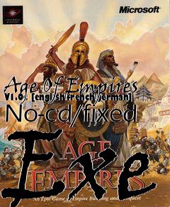Box art for Age Of Empires V1.0c
[english/french/german] No-cd/fixed Exe