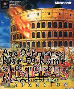 Box art for Age Of Empires: Rise Of Rome V1.0
[english] No-cd #2