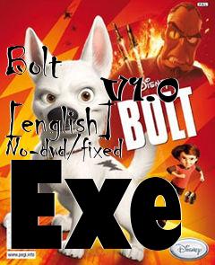Box art for Bolt
            V1.0 [english] No-dvd/fixed Exe