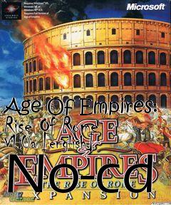 Box art for Age Of Empires: Rise Of Rome
V1.0a [english] No-cd