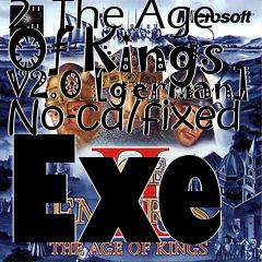 Box art for Age Of Empires 2: The Age Of
Kings V2.0 [german] No-cd/fixed Exe