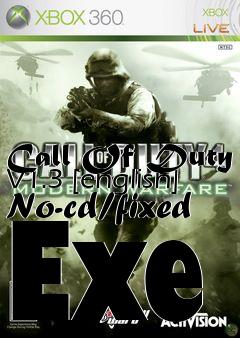 Box art for Call
Of Duty V1.3 [english] No-cd/fixed Exe