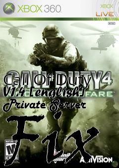 Box art for Call
Of Duty V1.4 [english] Private Server Fix