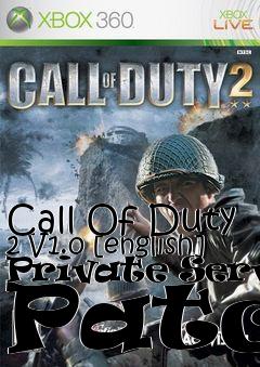 Box art for Call
Of Duty 2 V1.0 [english] Private Server Patch