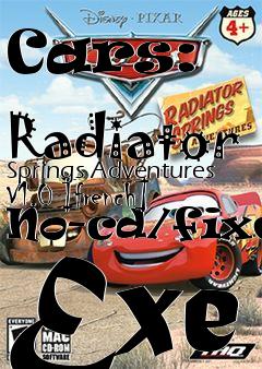 Box art for Cars:
            Radiator Springs Adventures V1.0 [french] No-cd/fixed Exe