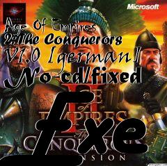 Box art for Age Of Empires 2: The Conquerors
V1.0 [german] No-cd/fixed Exe
