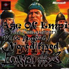 Box art for Age
Of Empires 2: The Conquerors V1.0c [english] No-cd/fixed Exe #2