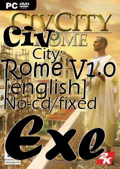 Box art for Civ
            City: Rome V1.0 [english] No-cd/fixed Exe
