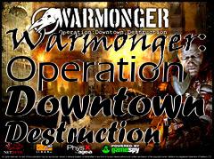 Box art for Warmonger: Operation Downtown Destruction