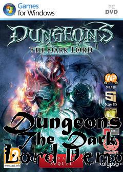 Box art for Dungeons - The Dark Lord Demo