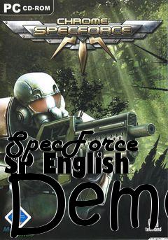 Box art for SpecForce SP English Demo