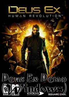 Box art for Deus Ex Demo (Windows)
