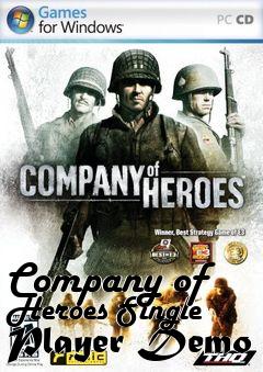 Box art for Company of Heroes Single Player Demo