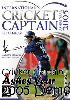 Box art for Cricket Captain Ashes Year 2005 Demo