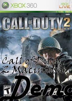Box art for Call of Duty 2 Macintosh Demo