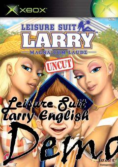 Box art for Leisure Suit Larry English Demo