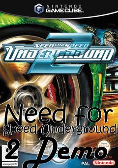 Box art for Need for Speed Underground 2 Demo