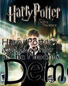 Box art for Harry Potter and the Order of the Phoenix Demo