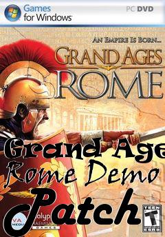 Box art for Grand Ages: Rome Demo Patch