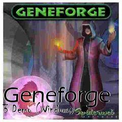 Box art for Geneforge 3 Demo (Windows)